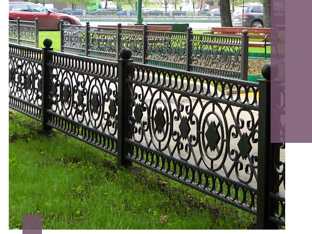 Секционные газонные ограждения под ключ в Перми