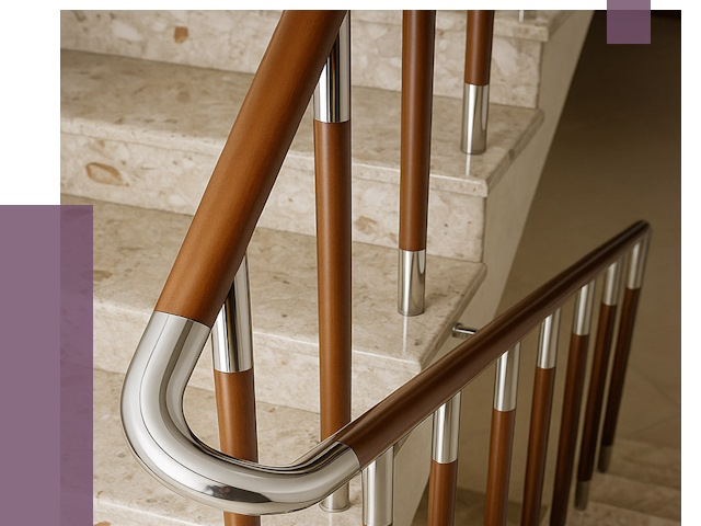 Монтаж поручней в Перми от 10175 руб. монтаж под ключ | ПРОЛЁТ-Прм