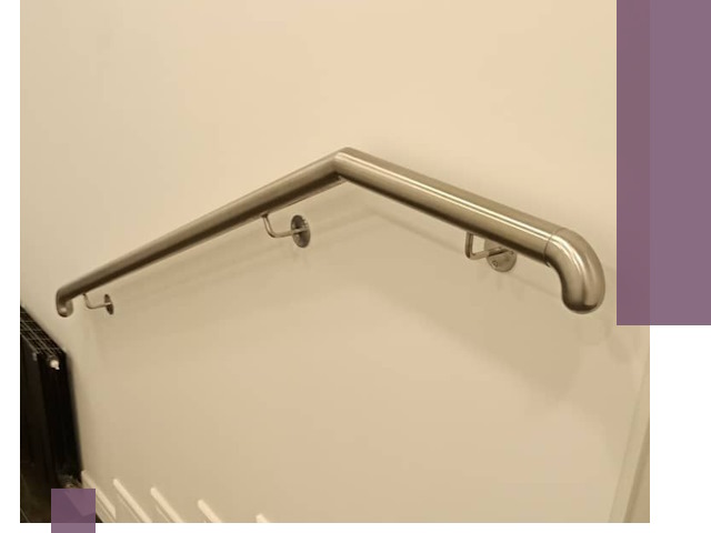 Изготовление пристенных поручней в Перми под ключ за сроки