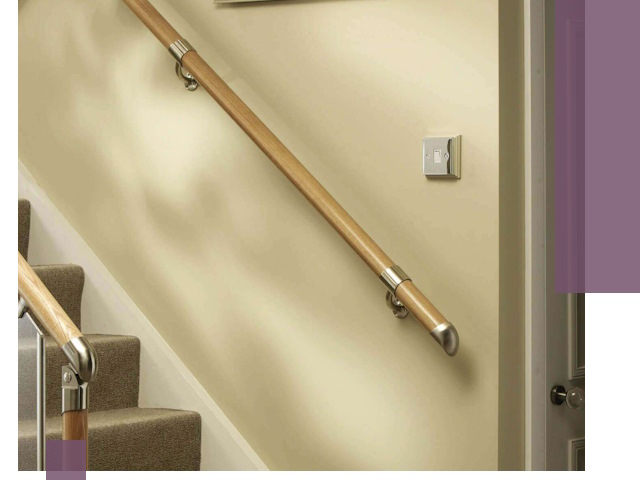 Монтаж пристенных поручней профессионально в Перми