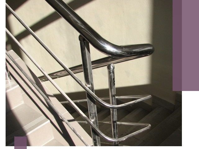 Поручни из нержавеющей стали под ключ в Перми